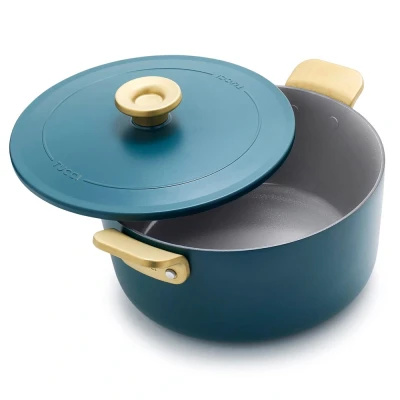 Afbeelding van Greenpan Tucci Pine Green Stoofpot Met Deksel 6,5l 26 Cm