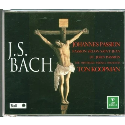 Afbeelding van J. S. Bach / Johannes Passion BWV 245 Ton Koopman Selon Saint Jean St. John The Amsterdam Baroque Orchestra Koor van de Nederlandse Bachvereniging 2 CD BOX Pasen Religieus Vocaal Klassiek Orkest
