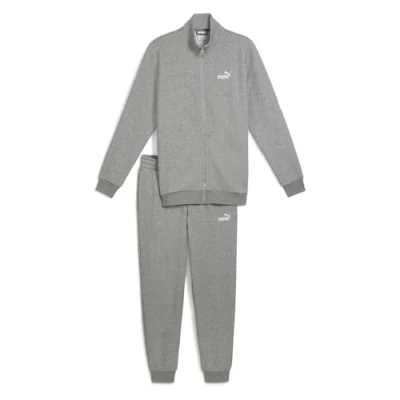 Afbeelding van PUMA ESS Sweat Suit FL Heren Trainingspak Medium Gray Heather