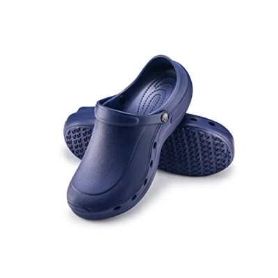 Afbeelding van Estro Clogs voor heren en dames uniseks, klomp, tuin, dames, heren, kunststof, licht, rubber, klomp F92, Donkerblauw