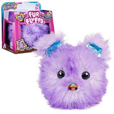 Afbeelding van Fur Fluffs Interactieve Fluffy Knuffel Paars