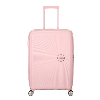 Afbeelding van American Tourister Reiskoffer Soundbox spinner 67/24 TSA uitbreidbaar Pastel pink 3,7 kg