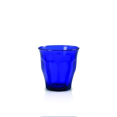 Image de Boîte de 6 gobelets Picardie 25 cl Bleu Duralex Verre