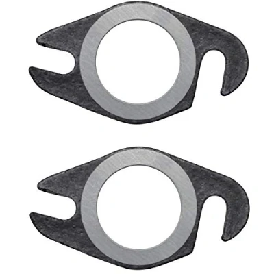 Image de 2x JOINT A BRIDE POUR POT ECHAPPEMENT MOTO MOBYLETTE SCOOTER QUAD RENFORCE PGT 103 MBK 51 MOTOBECANE