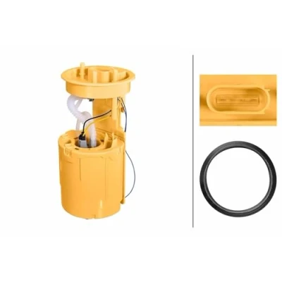 Afbeelding van HELLA 8TF 358 306 581 Brandstoftoevoereenheid Met pakking, Zonder brandstoftoevoermodule Electrisch Diesel VOLKSWAGEN: Transporter 5