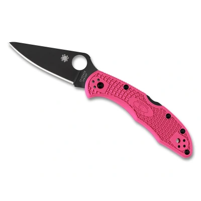 Afbeelding van Spyderco Zakmes Delica 4 Lightweight Pink / Black CPM S30V PE