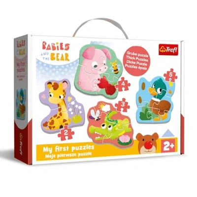 Afbeelding van Trefl Babypuzzel Baby&#039;s &amp; Beren