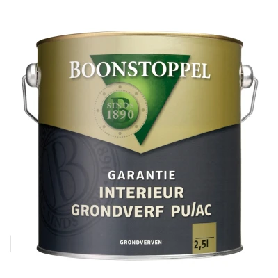 Afbeelding van Boonstoppel Garantie Interieur Grondverf PU/AC 2,5 Liter 100% Wit