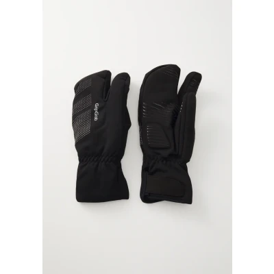 Afbeelding van GripGrab Ride Windproof Strenge Winter Lobster Fietshandschoenen Winddicht Thermo Zwart Unisex Maat M