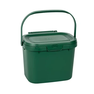 Afbeelding van Keuken Caddy 4L, het slimste opbergbakje of gft afvalbakje van je keuken! Groen