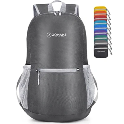 Afbeelding van Ultralichte opvouwbare rugzak, 20 liter, kleine waterdichte wandelrugzak, rugzak voor dames en heren, outdoor, wandelen