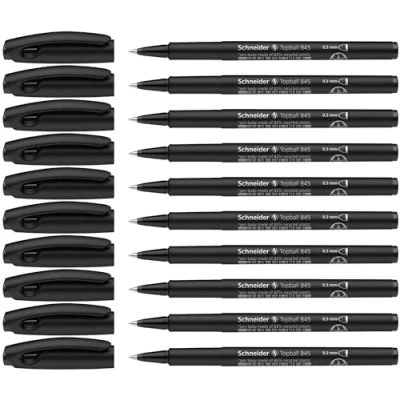 Image de SCHNEIDER Stylo roller TOPBALL 845, noir