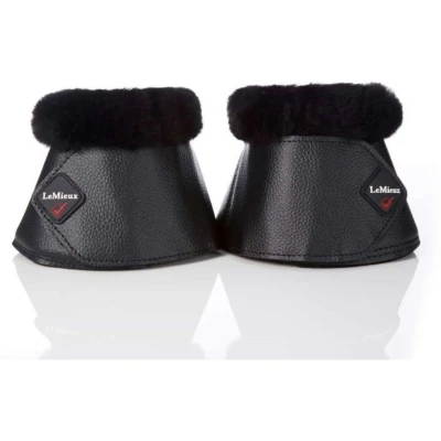 Afbeelding van LeMieux Springschoenen WrapRound Fleece Zwart Full