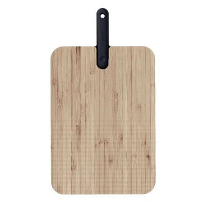 Afbeelding van Snijplank met Broodmes, 43 cm, Black Edition, Zwart Trebonn Artù