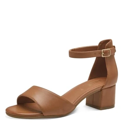 Afbeelding van Jana 8 28361 42 plateausandalen voor dames, Bruin