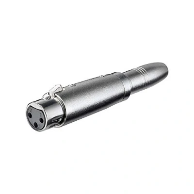 Afbeelding van XLR (v) 6,35mm Jack mono adapter