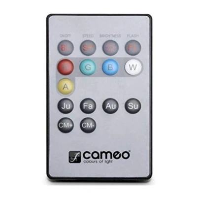 Afbeelding van Cameo FLAT 1 REMOTE Afstandsbediening Geschikt voor: PAR schijnwerper (l x b h) 85 52 7 mm