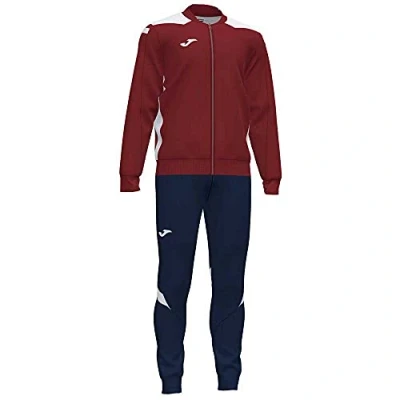 Afbeelding van JOMA Championship VI Trainingspak Unisex Wine / White 5 6 jaren