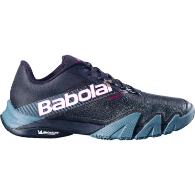 Afbeelding van Babolat JET Premura Tennisschoenen voor kleibanen, Heren, Maat: 46, Schwarz blau Kunststof