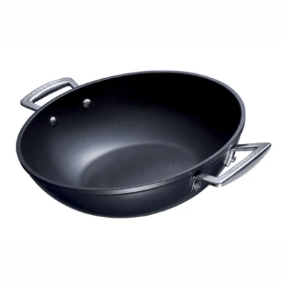 Afbeelding van Le Creuset Anti aanbak Wokpan In Zwart 28cm 3,9l