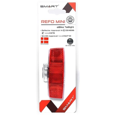 Afbeelding van Smart Dragerachterlicht Refo mini 50/80 mm batterij