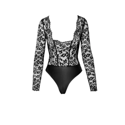 Afbeelding van Noir Handmade F296 Bodysuit M Zwart