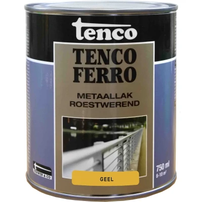 Afbeelding van Tenco Tencoferro 0,75 ltr geel Grondverf en Menie
