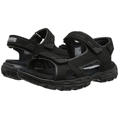 Afbeelding van Skechers Gander Louden herenschoenen, zwart.
