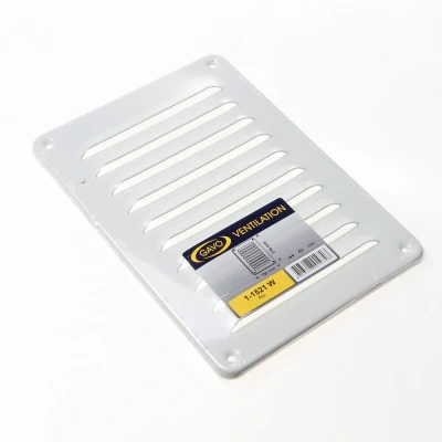 Afbeelding van Gavo Schoepenrooster aluminium wit 15 x 21.5cm