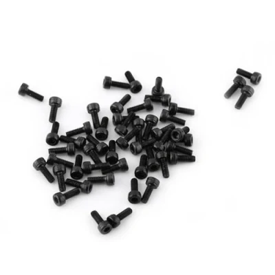 Afbeelding van M3 Zwarte zeskantschroefboutenset, 12,9 kwaliteit gelegeerd koolstofstaal, accessoires voor reparatiegereedschap, 4 50 mm, hoge sterkte (M3 x 8 stuks/verpakking)