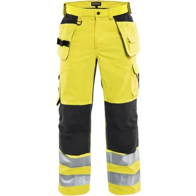 Afbeelding van Blaklader Werkbroek High Vis met ventilatie 1565 1811 Geel/Zwart C52