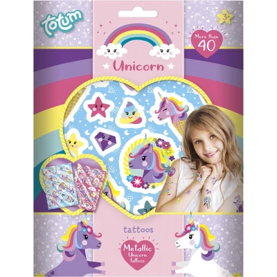 Afbeelding van Totum Eenhoorn Metallic Tattoos
