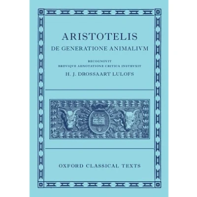 Afbeelding van Oxford Classical Texts On the Generation of Animals (De Generatione Animalium)