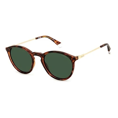 Afbeelding van Polaroid Unisex Zonnebril, Maat: 51, Havana