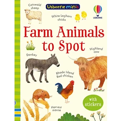 Afbeelding van Usborne Minis Farm Animals to Spot