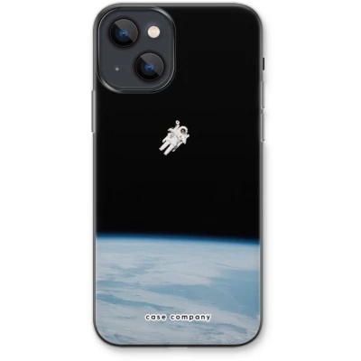 Afbeelding van Case Company® hoesje geschikt voor iPhone 13 Alone in Space Soft Cover Telefoonhoesje Bescherming aan alle Kanten en Schermrand
