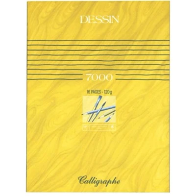 Image de Calligraphe Cahier Dessin 24x32 Uni 120g 16p