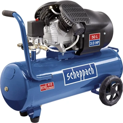 Afbeelding van Scheppach Compressor HC53DC 50L 2 cilinder