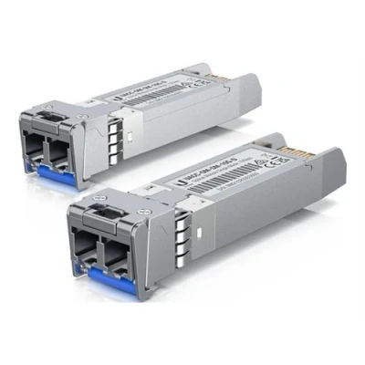 Image de Ubiquiti UACC OM SM 10G D Module transmetteur SFP+ 10 GigE mode unique LC jusqu&#039;à km 1310 nm (pack de 2)