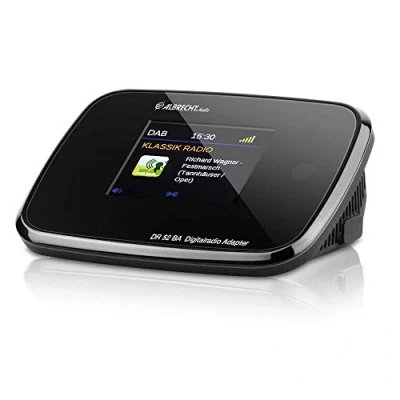 Afbeelding van Albrecht DR 52 BA Radio adapter DAB+, VHF (FM) Bluetooth Zwart