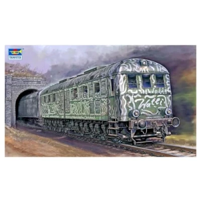 Afbeelding van 1:35 Trumpeter 00225 Wehrmachtslokomotive V188 Plastic Modelbouwpakket