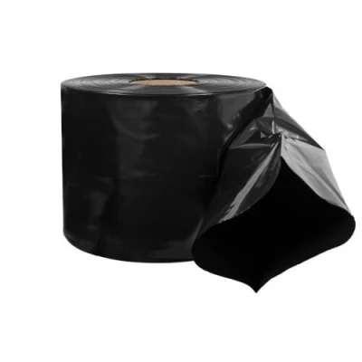 Afbeelding van Kortpack Zwarte Buisfolie 20cm X 250mtr, 100my Zwart (1 Rol)