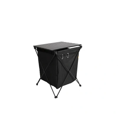 Afbeelding van Bo Camp Industrial Bijzettafel met Opbergvak Arion Campingtafel