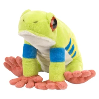 Afbeelding van Wild Republic Knuffel Kikker Junior 30 Cm Pluche Groen