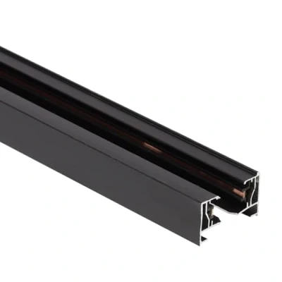 Afbeelding van EDO met SEVA System plafondverlichting 85 265 V, eenfasige busbalk in opbouw 1,9 m, spot rail, eenfasig, zwart, IP20, model EDO777410