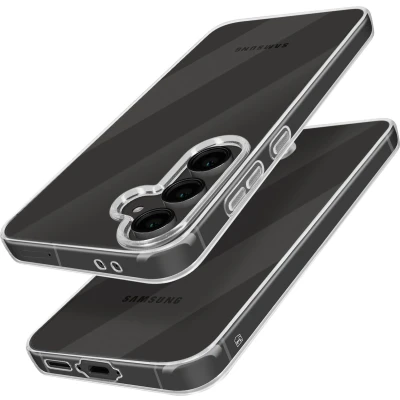 Afbeelding van 3mk, Hoesje Geschikt voor Samsung Galaxy S24 FE Zacht en dun, Transparant