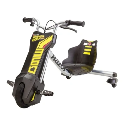 Afbeelding van Razor Driewieler met elektromotor Powerrider 360 2014 US TV Item, zwart, 20173801