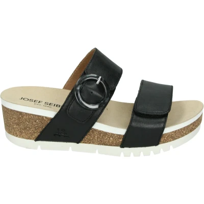 Afbeelding van Josef Seibel QUINN 14 Dames slippers Kleur: Zwart Maat: 41
