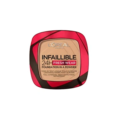 Afbeelding van L&#039;Oréal Paris Infaillible Semipermanent Powder Poeder, Dames, Maat: 9 g, 250 radiant sand