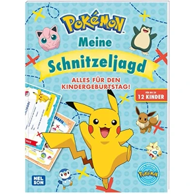 Afbeelding van Pokémon Activity Buch: Meine Schnitzeljagd